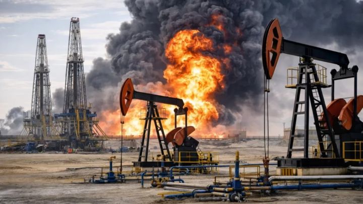 США ударили по нефтяному центру Ирана: нефть горит